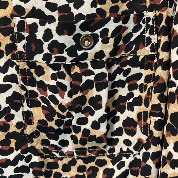 Roz & Ali leopard print top - Picture 5 of 7